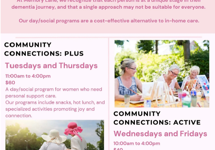 Memory Lane Home Living Adult Day Programs